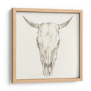 Soporte De Calavera Occidental I - Ethan Harper | Cuadro decorativo de Canvas Lab