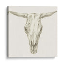 Soporte De Calavera Occidental Ii - Ethan Harper | Cuadro decorativo de Canvas Lab