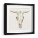 Soporte De Calavera Occidental Ii - Ethan Harper | Cuadro decorativo de Canvas Lab