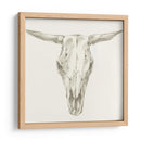 Soporte De Calavera Occidental Ii - Ethan Harper | Cuadro decorativo de Canvas Lab