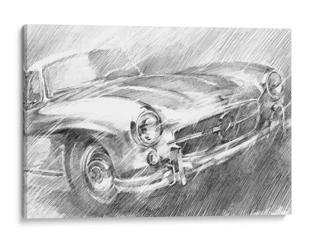Estudio De Coche Deportivo I - Ethan Harper | Cuadro decorativo de Canvas Lab