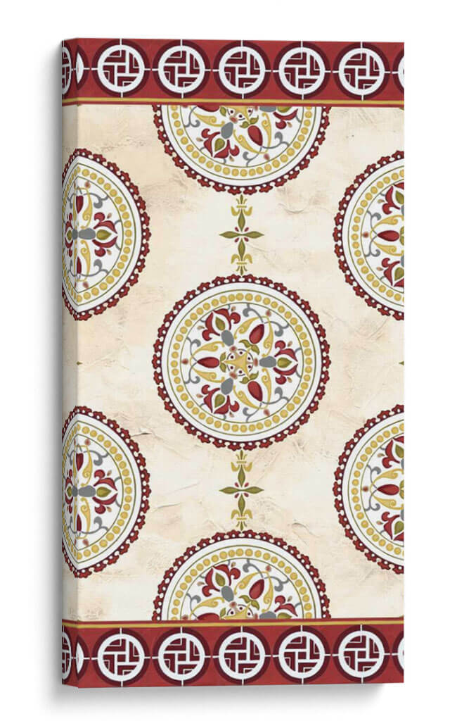 Panel De Mandala Adornado Ii | Cuadro decorativo de Canvas Lab