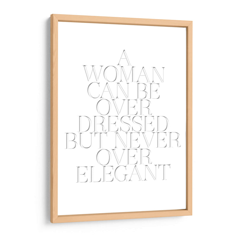 Never overelegant | Cuadro decorativo de Canvas Lab