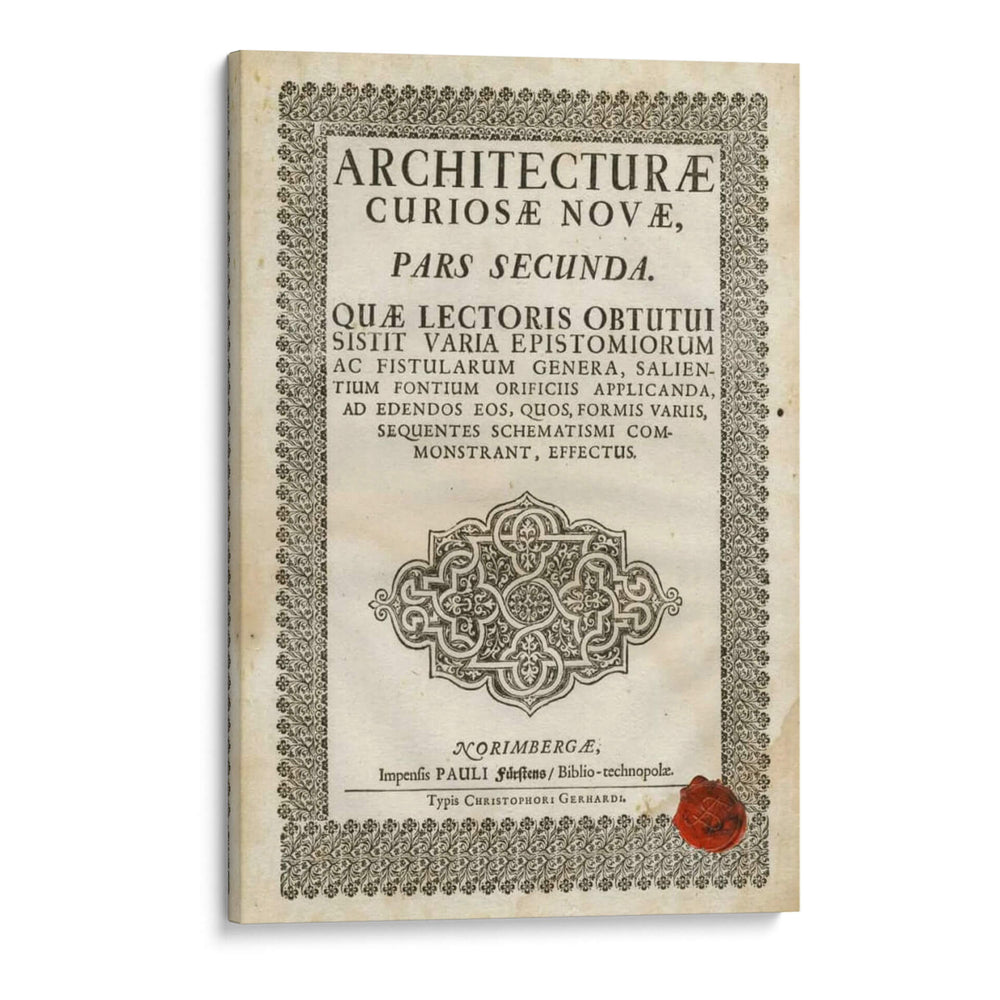 Bookplate En Relieve - Vision Studio | Cuadro decorativo de Canvas Lab