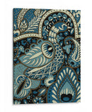 Peacock Indigo I - Chariklia Zarris | Cuadro decorativo de Canvas Lab