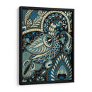 Peacock Indigo I - Chariklia Zarris | Cuadro decorativo de Canvas Lab