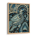 Peacock Indigo I - Chariklia Zarris | Cuadro decorativo de Canvas Lab