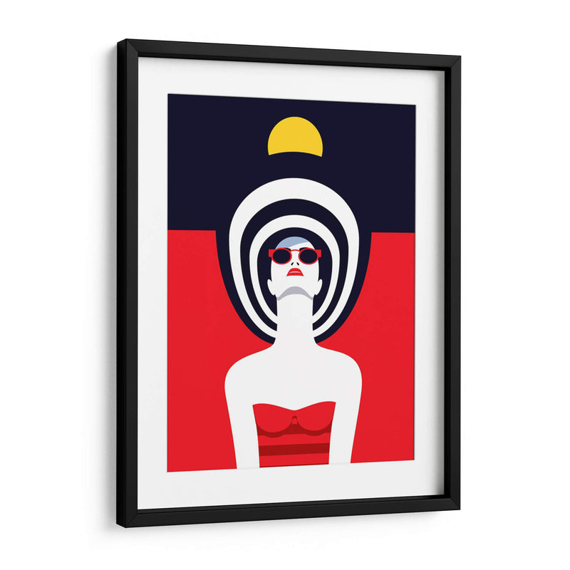 Oh Lala red | Cuadro decorativo de Canvas Lab