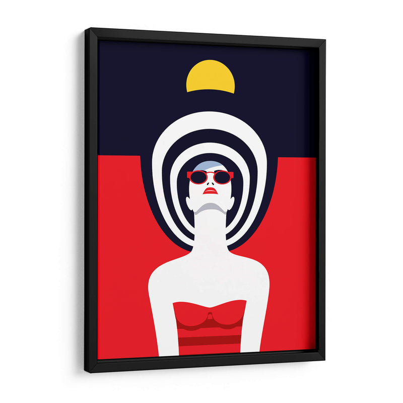 Oh Lala red | Cuadro decorativo de Canvas Lab