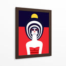 Oh Lala red | Cuadro decorativo de Canvas Lab