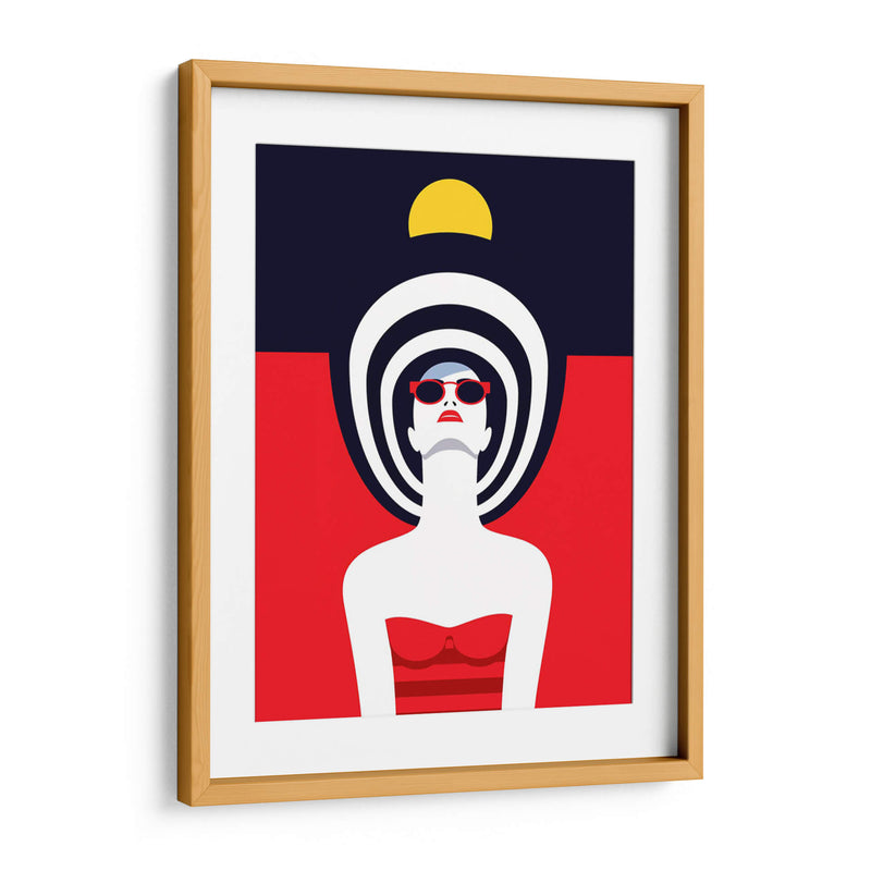 Oh Lala red | Cuadro decorativo de Canvas Lab