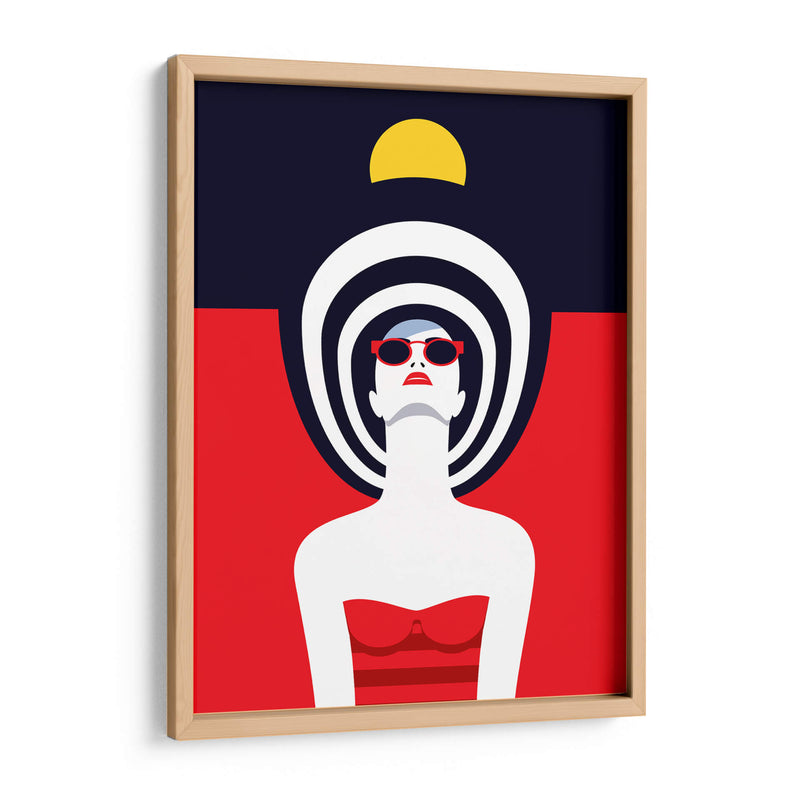 Oh Lala red | Cuadro decorativo de Canvas Lab