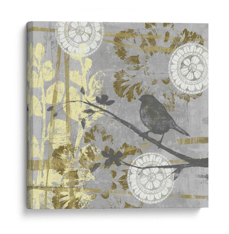 Pájaro Sereno Y Rama I - Jennifer Goldberger | Cuadro decorativo de Canvas Lab