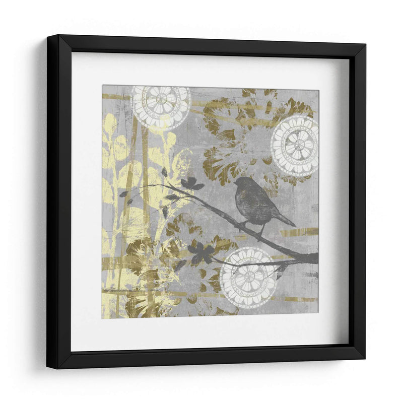 Pájaro Sereno Y Rama I - Jennifer Goldberger | Cuadro decorativo de Canvas Lab