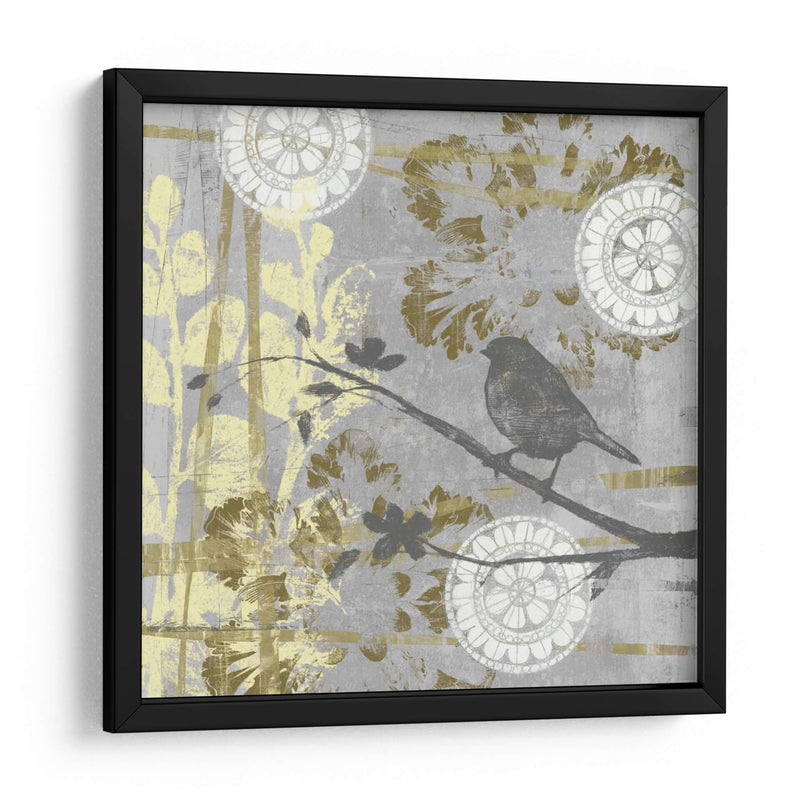 Pájaro Sereno Y Rama I - Jennifer Goldberger | Cuadro decorativo de Canvas Lab