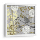 Pájaro Sereno Y Rama I - Jennifer Goldberger | Cuadro decorativo de Canvas Lab