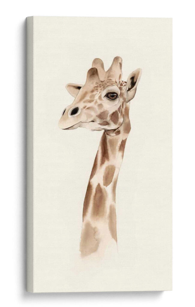Retrato De Safari Iii - Grace Popp | Cuadro decorativo de Canvas Lab