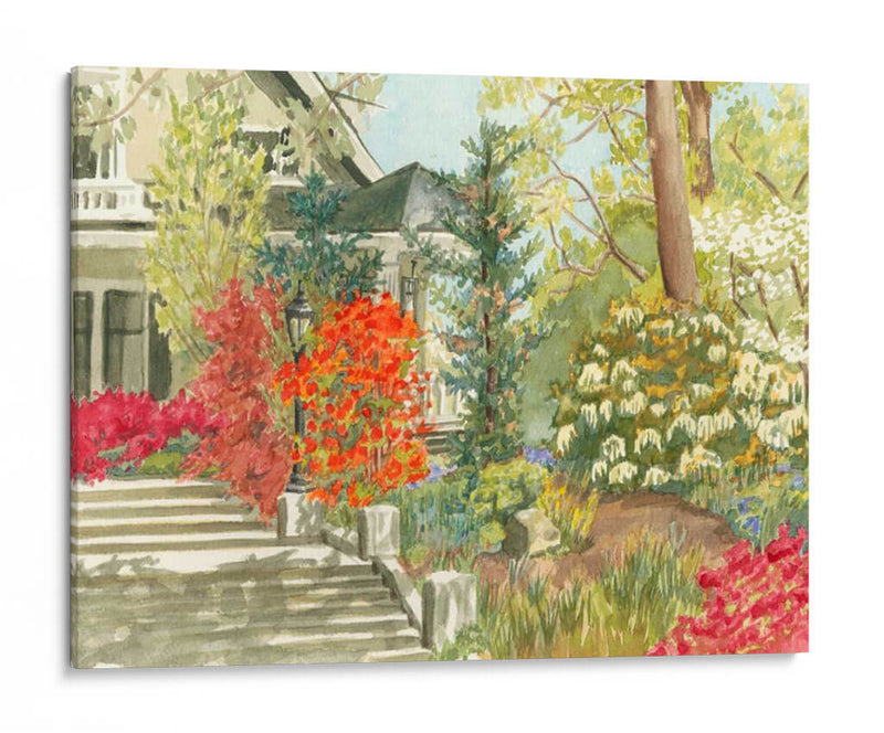 Plein Air Garden I - Dianne Miller | Cuadro decorativo de Canvas Lab