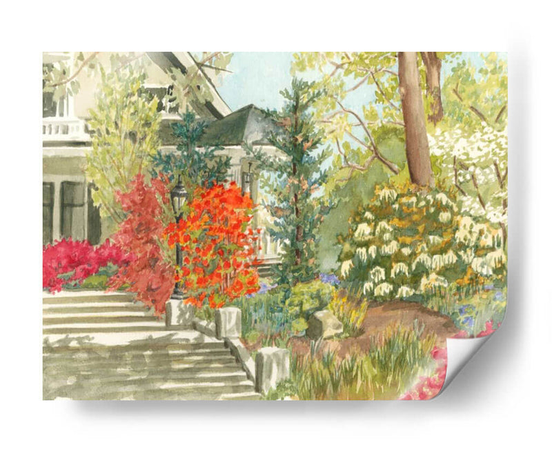 Plein Air Garden I - Dianne Miller | Cuadro decorativo de Canvas Lab