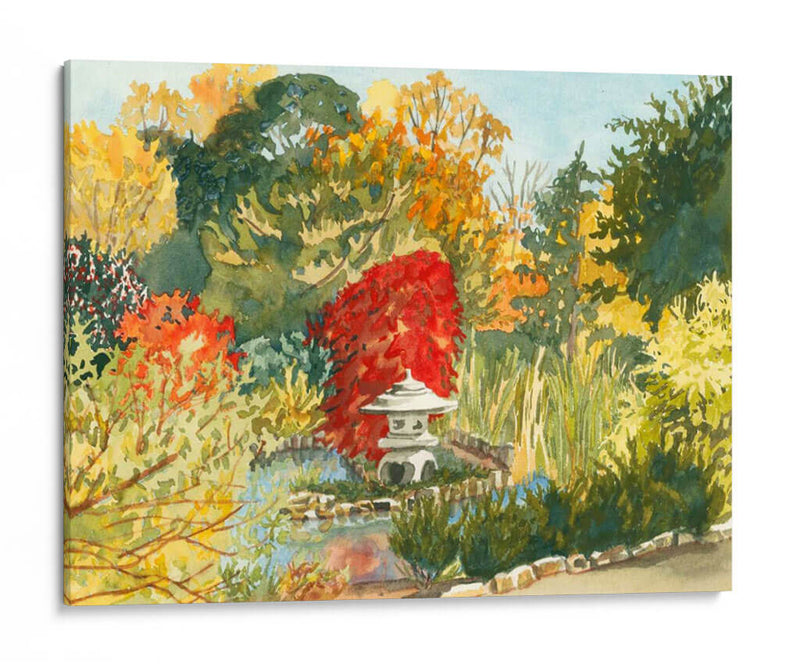 Plein Air Garden Iii - Dianne Miller | Cuadro decorativo de Canvas Lab