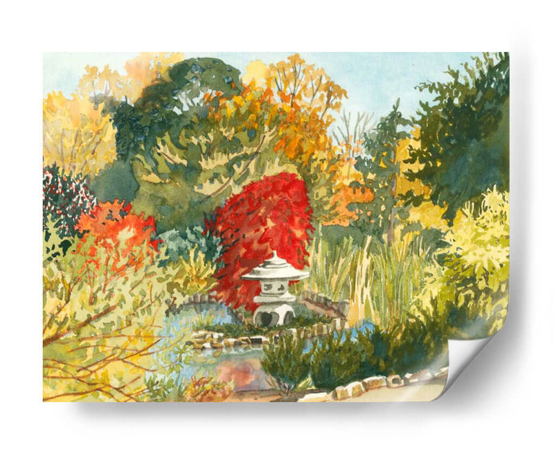 Plein Air Garden Iii - Dianne Miller | Cuadro decorativo de Canvas Lab