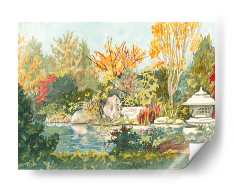 Plein Air Garden Iv - Dianne Miller | Cuadro decorativo de Canvas Lab