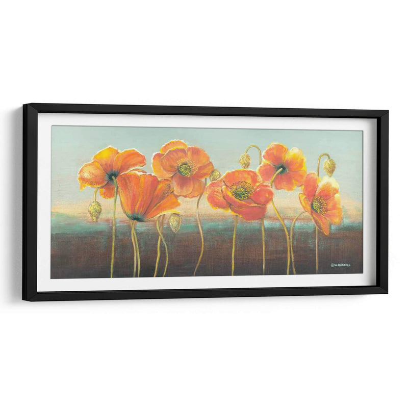 Poppy Tops Iii - Wendy Russell | Cuadro decorativo de Canvas Lab