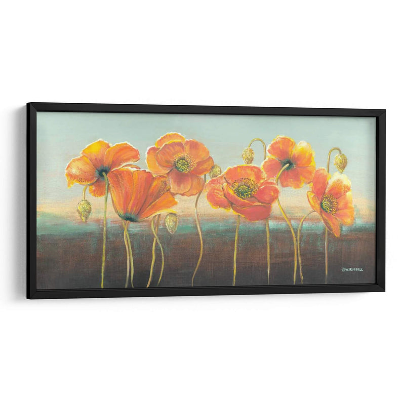 Poppy Tops Iii - Wendy Russell | Cuadro decorativo de Canvas Lab