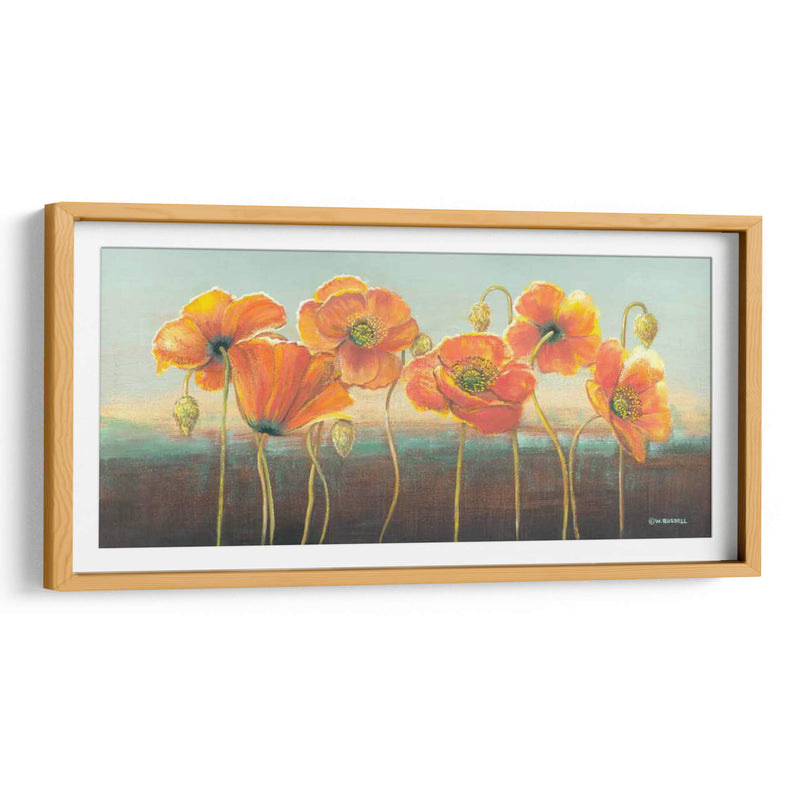 Poppy Tops Iii - Wendy Russell | Cuadro decorativo de Canvas Lab