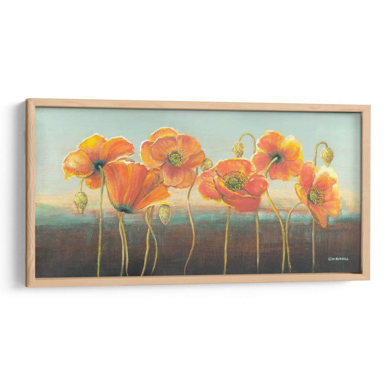 Poppy Tops Iii - Wendy Russell | Cuadro decorativo de Canvas Lab