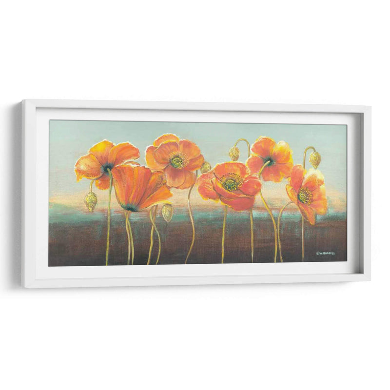 Poppy Tops Iii - Wendy Russell | Cuadro decorativo de Canvas Lab