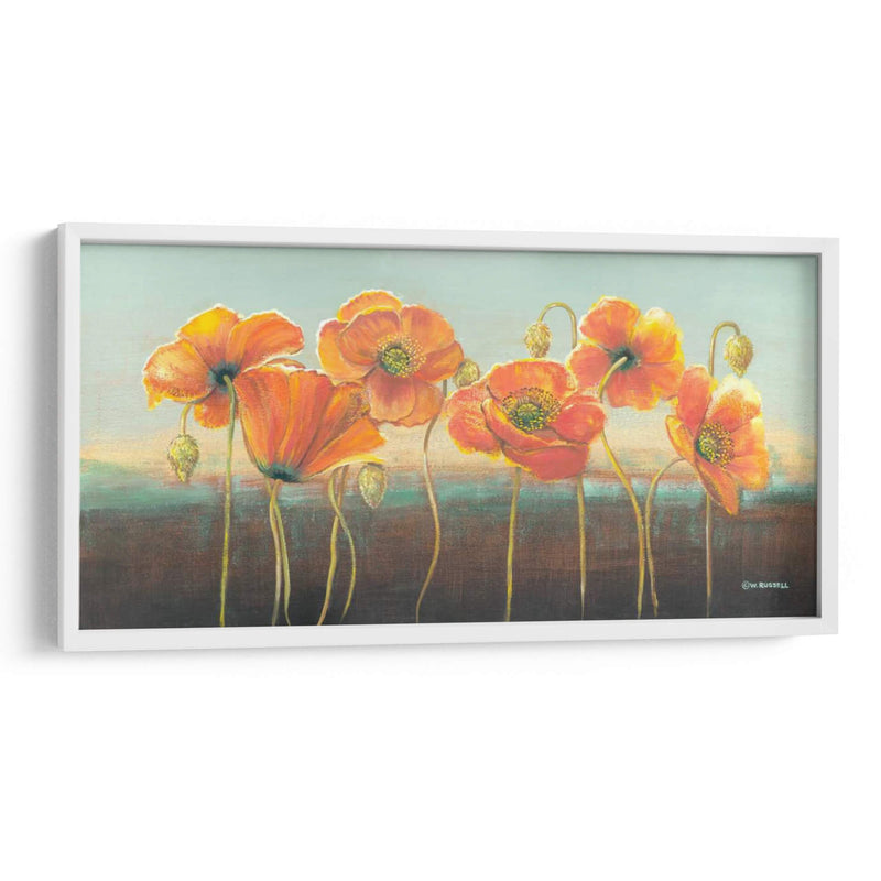 Poppy Tops Iii - Wendy Russell | Cuadro decorativo de Canvas Lab