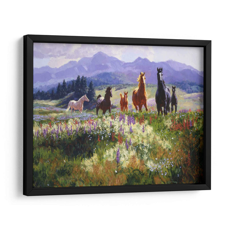 Allure Wildflower - Claire Goldrick | Cuadro decorativo de Canvas Lab