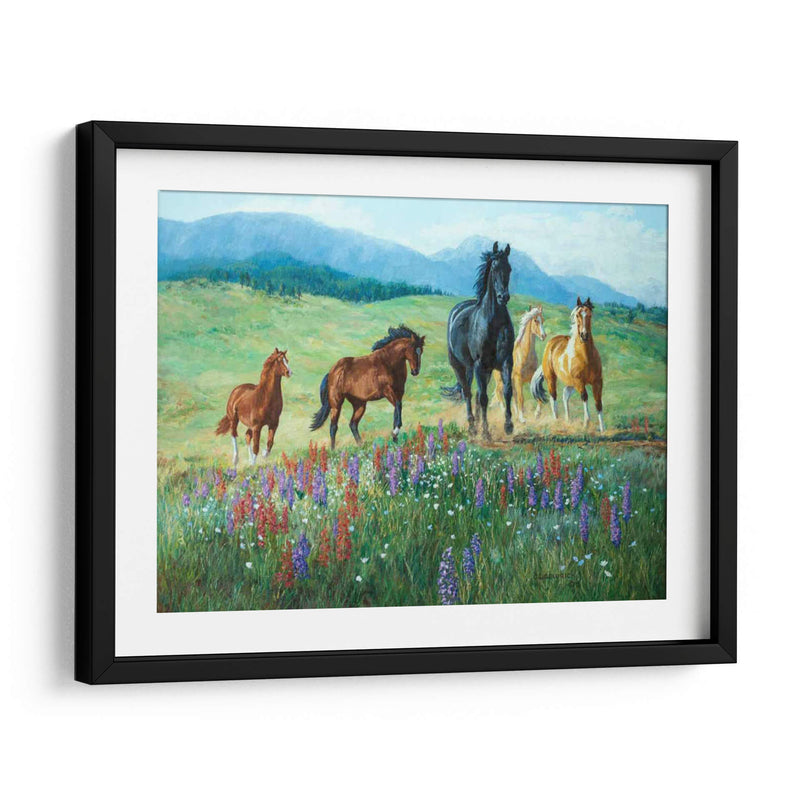 Sendero De Flores Silvestres - Claire Goldrick | Cuadro decorativo de Canvas Lab