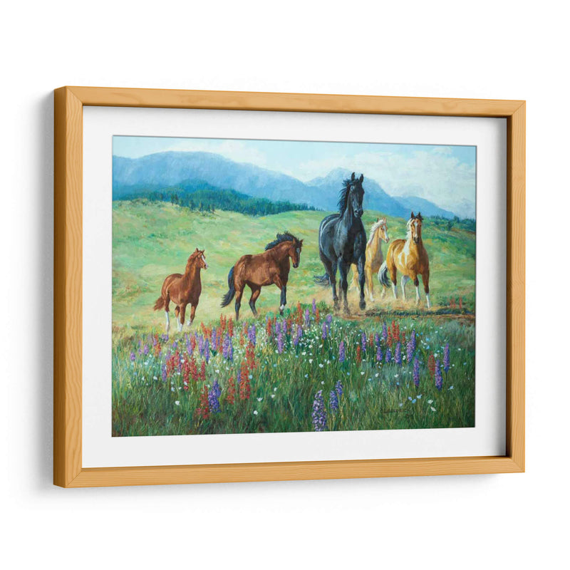 Sendero De Flores Silvestres - Claire Goldrick | Cuadro decorativo de Canvas Lab