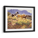 Caballos En Big Wash - Claire Goldrick | Cuadro decorativo de Canvas Lab