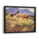Caballos En Big Wash - Claire Goldrick | Cuadro decorativo de Canvas Lab