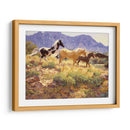 Caballos En Big Wash - Claire Goldrick | Cuadro decorativo de Canvas Lab