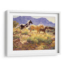 Caballos En Big Wash - Claire Goldrick | Cuadro decorativo de Canvas Lab