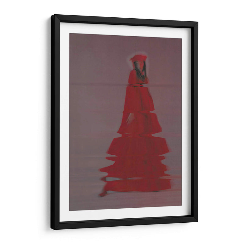 Red distortion | Cuadro decorativo de Canvas Lab