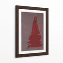 Red distortion | Cuadro decorativo de Canvas Lab