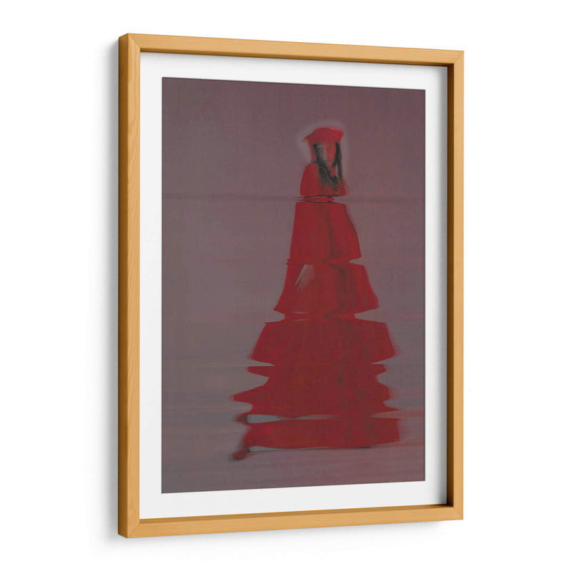 Red distortion | Cuadro decorativo de Canvas Lab