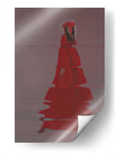 Red distortion | Cuadro decorativo de Canvas Lab