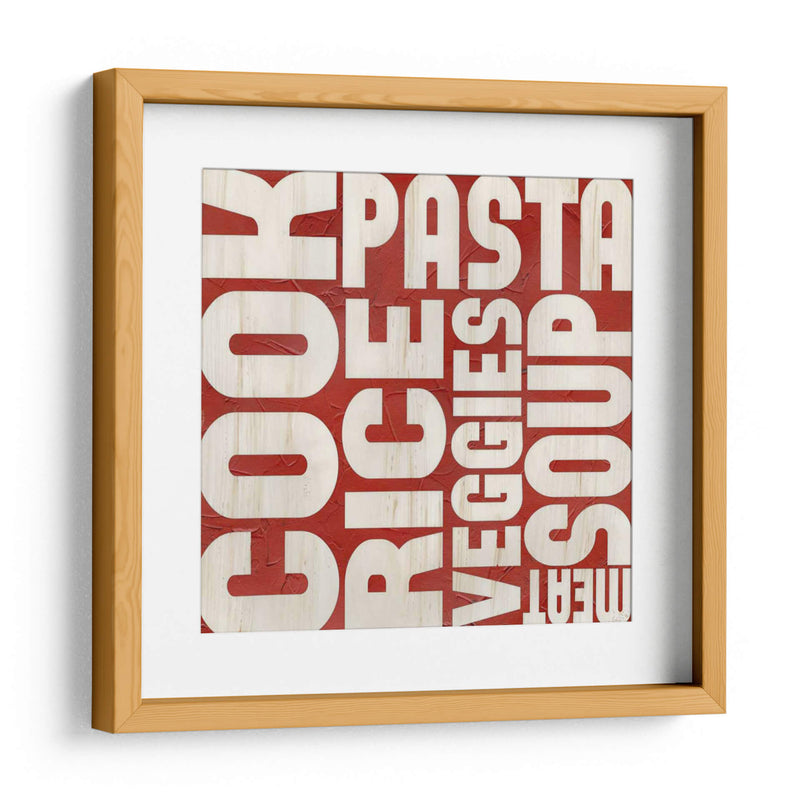 Kitsch De Cocina Pequeña V - June Erica Vess | Cuadro decorativo de Canvas Lab