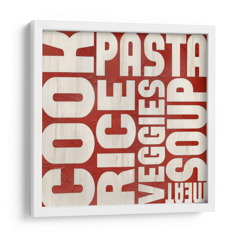 Kitsch De Cocina Pequeña V - June Erica Vess | Cuadro decorativo de Canvas Lab