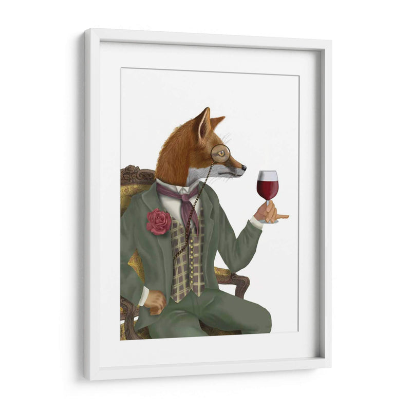 Tarsa De Vino Zorro, Retrato - Fab Funky | Cuadro decorativo de Canvas Lab