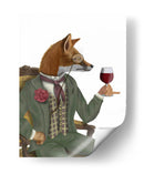 Tarsa De Vino Zorro, Retrato - Fab Funky | Cuadro decorativo de Canvas Lab