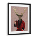 Ciervos En La Chaqueta De Fumar - Fab Funky | Cuadro decorativo de Canvas Lab