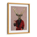 Ciervos En La Chaqueta De Fumar - Fab Funky | Cuadro decorativo de Canvas Lab