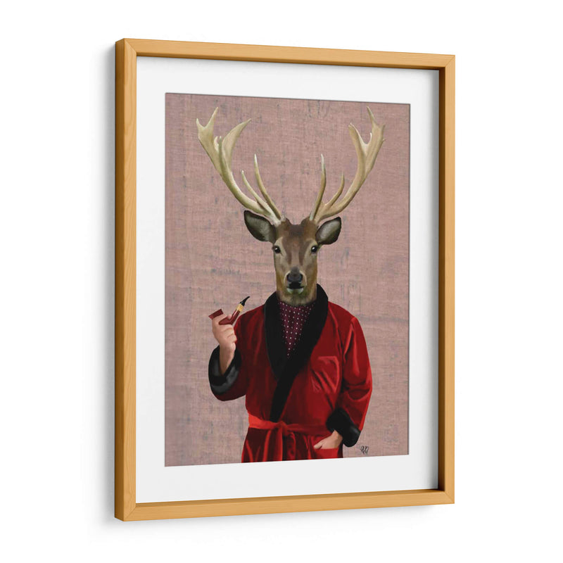 Ciervos En La Chaqueta De Fumar - Fab Funky | Cuadro decorativo de Canvas Lab